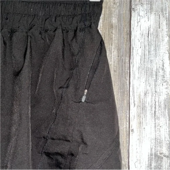 Lululemon High Rise Track That Lined Black Shorts - Picture 6 of 9